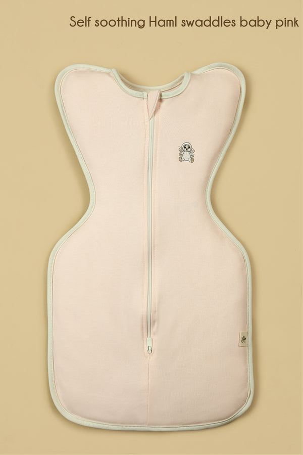 Self-Soothing Haml Swaddle-Baby Pink