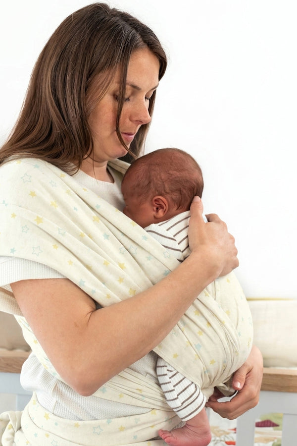 Star Printed Baby Wrap