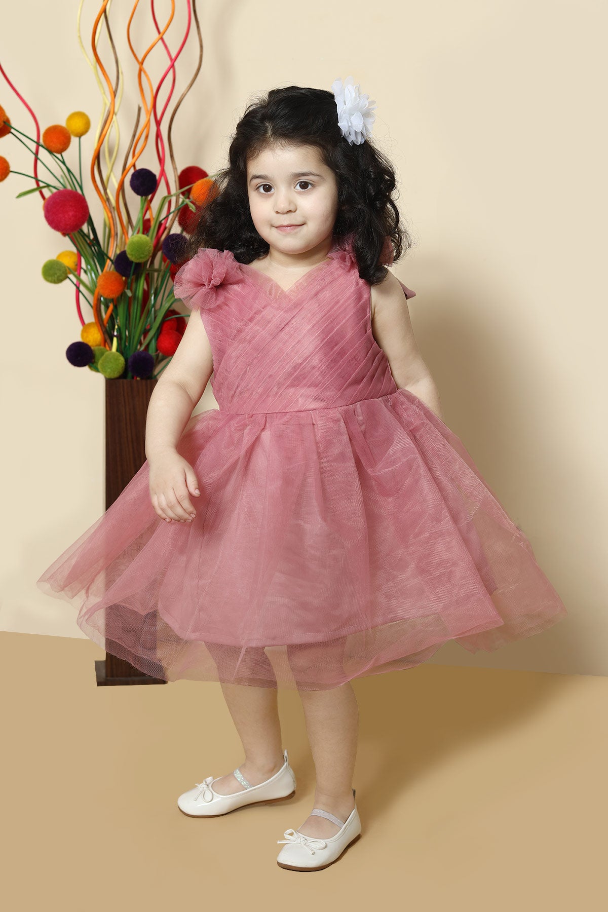 Cotton Casual Designer Baby Girl Frock, Size: 16x24, Age Group: 1-5 Years  at best price in Mumbai