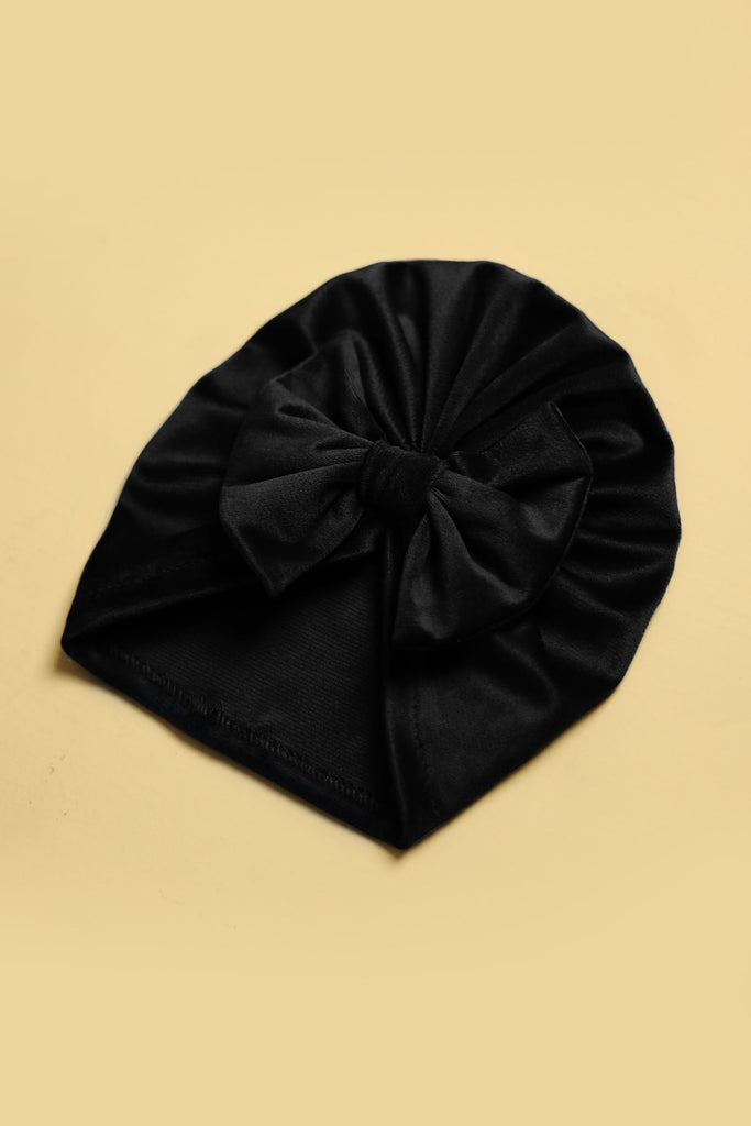 Velvet Baby Turban Headwrap Back